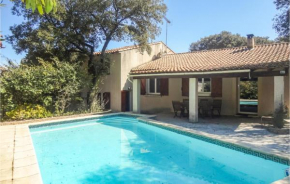 Cozy Home In Sussargues With Swimming Pool
